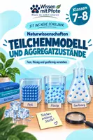 Vorschau - Arbeitsblätter - Teilchenmodell & Aggregatzustände – Stoffe im Teilchenmodell verstehen | Klasse 7–8 - Deckblatt