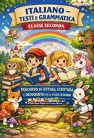 anteprima - Esercizi - ITALIANO TESTI E GRAMMATICA CLASSE SECONDA - Pagina di copertina