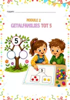 Voorbeeld - Module 2 Getalfamilies tot 5 - Voorblad