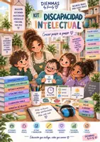 Vista previa - Refuerzo / NEE / Materiales de apoyo - NEAE NEE 💜 KIT DISCAPACIDAD INTELECTUAL | DIEMMAS by family - Portada