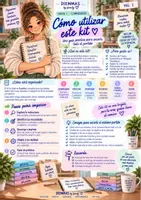 Vista previa - Refuerzo / NEE / Materiales de apoyo - NEAE NEE 💜 KIT DISCAPACIDAD INTELECTUAL | DIEMMAS by family - página 1