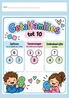 Voorbeeld - Getalfamilies tot 10 - Voorblad