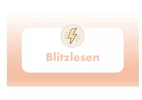 Vorschau - Präsentationen/Tafelbilder - Blitzlesen Klasse 1/2: Digitale Tafelbilder in Deutsch - Seite 1