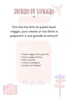 anteprima - Schede informative - Diario di viaggio - Pagina di copertina
