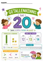 Voorbeeld - Getallenkennis tot 20 - Voorblad