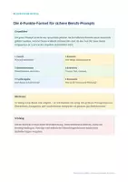 Vorschau - Arbeitsblätter - KI Prompt-Werkstatt – sicher & datensparsam - Seite 1