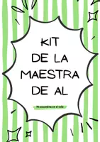 Vista previa - Hojas de trabajo - 🗂️ Kit de la maestra de AL - página 1