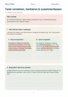 Vorschau - Arbeitsblätter - Materialpaket Fit in Deutsch & Lernen | Medium Bundle Klasse 5–7 - Seite 1