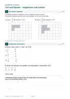 Vorschau - Test - Brüche Klasse 5/6 – Lernzielkontrolle mit Word - Seite 3