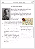 Vorschau - Arbeitsblätter - Wassily Kandinsky: Sachtext, Lückentext und Steckbrief zum Leben und Wirken des Künstlers - Seite 3