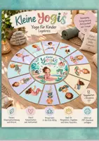 Vorschau - Präsentationen/Tafelbilder - Kleine Yogis – Yoga für Kinder | Legekreis mit 12 Yoga-, Atem- & Entspannungsübungen | Morgenkreis & Kita - Deckblatt