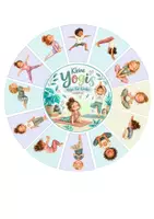 Vorschau - Präsentationen/Tafelbilder - Kleine Yogis – Yoga für Kinder | Legekreis mit 12 Yoga-, Atem- & Entspannungsübungen | Morgenkreis & Kita - Seite 2
