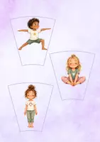 Vorschau - Präsentationen/Tafelbilder - Kleine Yogis – Yoga für Kinder | Legekreis mit 12 Yoga-, Atem- & Entspannungsübungen | Morgenkreis & Kita - Seite 3