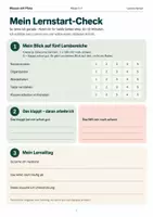 Vorschau - Arbeitsblätter - Materialpaket | Lernen lernen – Lernstrategien & Organisation Klasse 5–7 | Mini Bundle - Seite 1