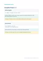 Vorschau - Arbeitsblätter - Java Exceptions – robuste Programme - Seite 2