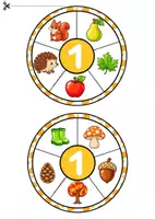 Aperçu - Apprentissages en autonomie - 🍂GRATUIT- Les roues des syllabes de l’automne : PS-MS-GS 🍁 - Page de couverture