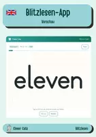 Vorschau - Spiele - Englisch-Blitzlesen A1 – sight words, häufige Wörter & Sätze auf einen Blick | Leseflüssigkeit & Sichtwortschatz Englisch, Grundschule, Kl. 4–5 (offline & per QR) - Seite 2