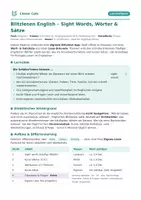 Vorschau - Spiele - Englisch-Blitzlesen A1 – sight words, häufige Wörter & Sätze auf einen Blick | Leseflüssigkeit & Sichtwortschatz Englisch, Grundschule, Kl. 4–5 (offline & per QR) - Seite 3