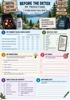 Vorschau - Arbeitsblätter - Digital Detox Challenge - Seite 1