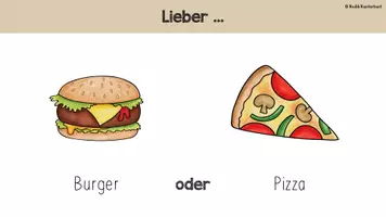 Vorschau - Präsentationen/Tafelbilder - Kennenlernspiel "Lieber... oder...?" für die 1. Schulwoche - Seite 3