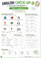 Vorschau - Arbeitsblätter - English Check-Up – Komplettpaket | Lernstandsdiagnose, Wiederholung & Übungen Englisch + Lösungen - Seite 1