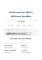 Vorschau - Arbeitsblätter - Materialpaket: Mathematik Klasse 5 Natürliche und ganze Zahlen 2 Übungshefte mit 134 Aufgaben, 2 Abschlusstests und vollständigen Lösungen Klasse 5 - Seite 2