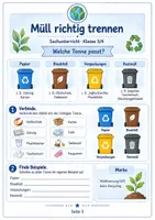 Vorschau - Arbeitsblätter - Müll, Recycling & Umweltschutz Sachunterricht Klasse 3 - 4 - Seite 2