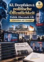 Vorschau - Unterrichtsreihen - KI, Deepfakes & politische Öffentlichkeit | Politik Oberstufe GK Arbeitsblatt - Deckblatt