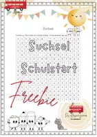 Vorschau - Arbeitsblätter - Suchsel Schulstart Klassengemeinschaft - Deckblatt