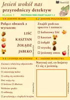 zapowiedź - Jesień wokół nas – przyrodniczy detektyw Przyroda mini-pakiet klasy123 - obwoluta