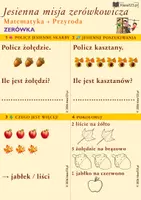 zapowiedź - Jesienna misja zerówkowicza Matematyka przyroda polski - obwoluta