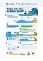 Vorschau - Arbeitsblätter - Tsunami, Wie ensteht ein Tsunami? Kausalkette - Seite 2