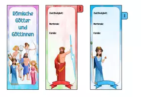 Vorschau - Arbeitsblätter - Lernfächer: Römische Götter (Antike) - Seite 3