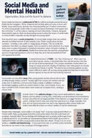Vorschau - Arbeitsblätter - Social Media & Mental Health Reading Comprehension - Seite 1