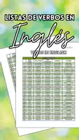 Vista previa - Refuerzo / NEE / Materiales de apoyo - VERBS IN ENGLISH - Verbos regulares e irregulares 🧠🤓 - Portada