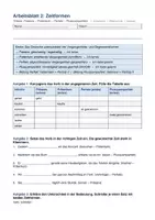 Vorschau - Unterrichtsreihen - Zeitformen sicher anwenden – Präsens, Präteritum, Perfekt & Plusquamperfekt · Grammatik · 6./7. Klasse / Schulstufe - Seite 1
