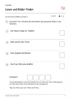 Vorschau - Arbeitsblätter - Ein bunter Tag in der Eisdiele – Deutsch Klasse 2: Leseheft, Lesen & Schreiben, Leseverständnis, Bildlesen, Wortschatz, Silben, Nomen, Sätze, Geschichten schreiben, Arbeitsblätter mit Lösungen als PDF - Seite 3