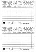 Vorschau - Arbeitsblätter - Stadt, Land, Sport - Spiel für Vertretungsstunden & Sportunterricht - Seite 2
