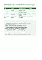 Vorschau - Unterrichtsreihen - Adverbiale Bestimmungen – Arbeitsblätter mit Lösungen | Deutsch 6.–7. Klasse - 7./8. Klasse / Schulstufe - Seite 2