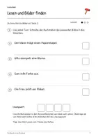 Vorschau - Arbeitsblätter - Ein Besuch in der Druckerei – Deutsch Klasse 1–2: Leseheft, Lesen & Schreiben, Wortschatz, Sachtext, Arbeitsblätter mit Lösungen als PDF - Seite 3