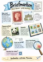 Vorschau - Arbeitsblätter - Lernplakat + Arbeitsblätter "Briefmarke" + Lösung & MP3 + Infografik - Deckblatt