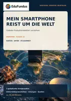 Vorschau - Stundenentwürfe - Mein Smartphone reist um die Welt | Erdkunde 10 - Deckblatt