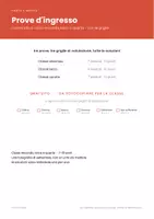 anteprima - Esercizi - ✅ Prove d'ingresso di matematica: seconda, terza, quarta - Pagina 1