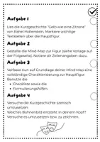 Vorschau - Stundenentwürfe - Charakterisierung - Rahel Hollenstein "Gelb wie eine Zitrone" - Seite 1