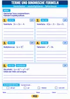 Vorschau - Arbeitsblätter - Jahresabschluss-Check Mathematik | Klasse 8 - Seite 3