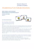 Vorschau - Stundenentwürfe - Erlebniserzählung Klasse 3 - Erlebniserzählung Klasse 4 - Seite 1