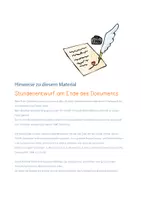 Vorschau - Stundenentwürfe - Erlebniserzählung Klasse 4 - Seite 1