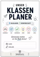 Vorschau - Lehrpläne/Lehrermaterial - Klassendienste Planer für das gesamte Halbjahr - Deckblatt