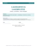 Vorschau - Arbeitsblätter - Lagerklar Praxisblätter 03 – Lagerarten & Lagerplätze - Deckblatt