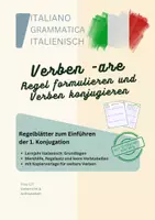 Vorschau - Arbeitsblätter - Italienisch: Verben auf -are konjugieren | Regel entdecken & üben - Deckblatt